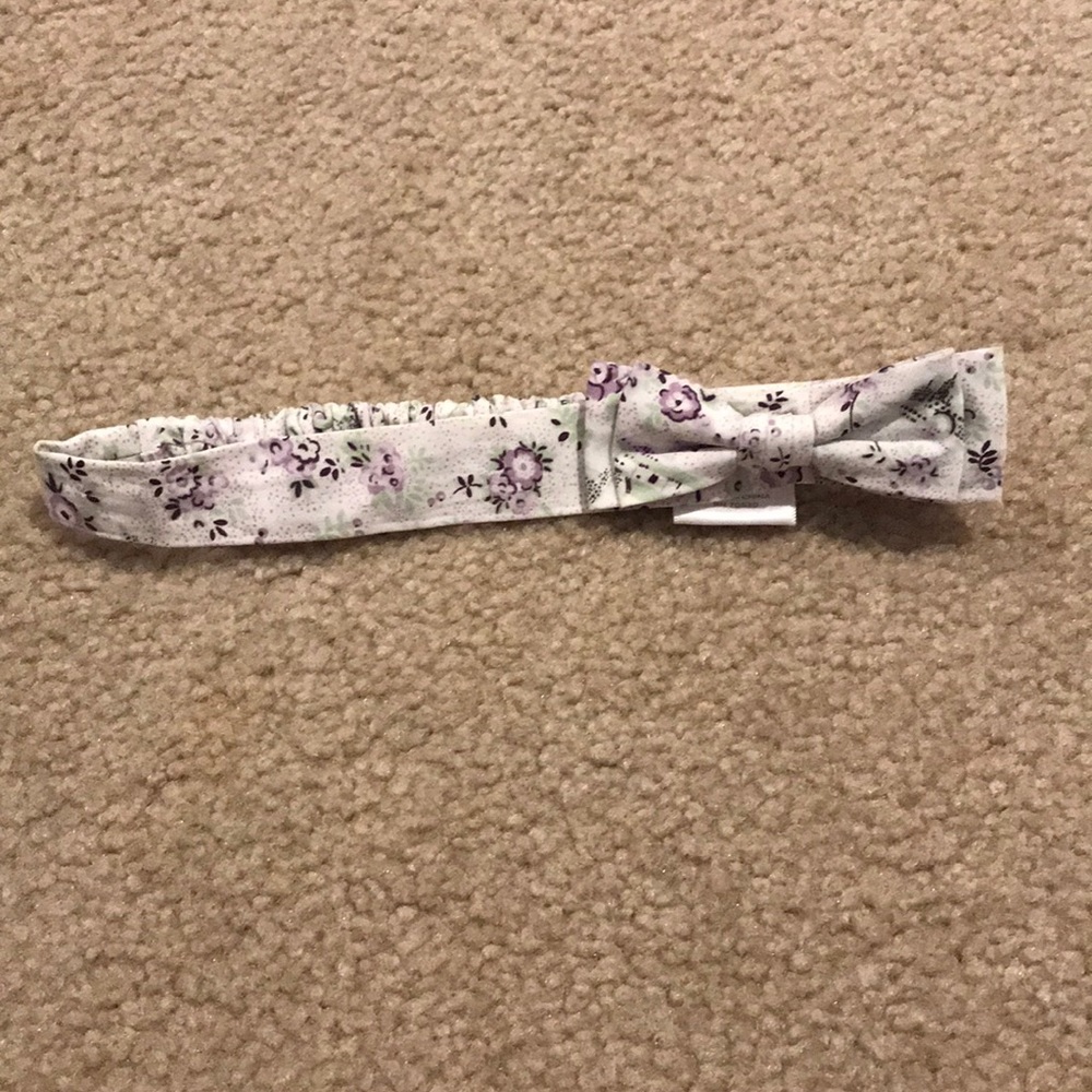 Janie and jacket baby bow headband